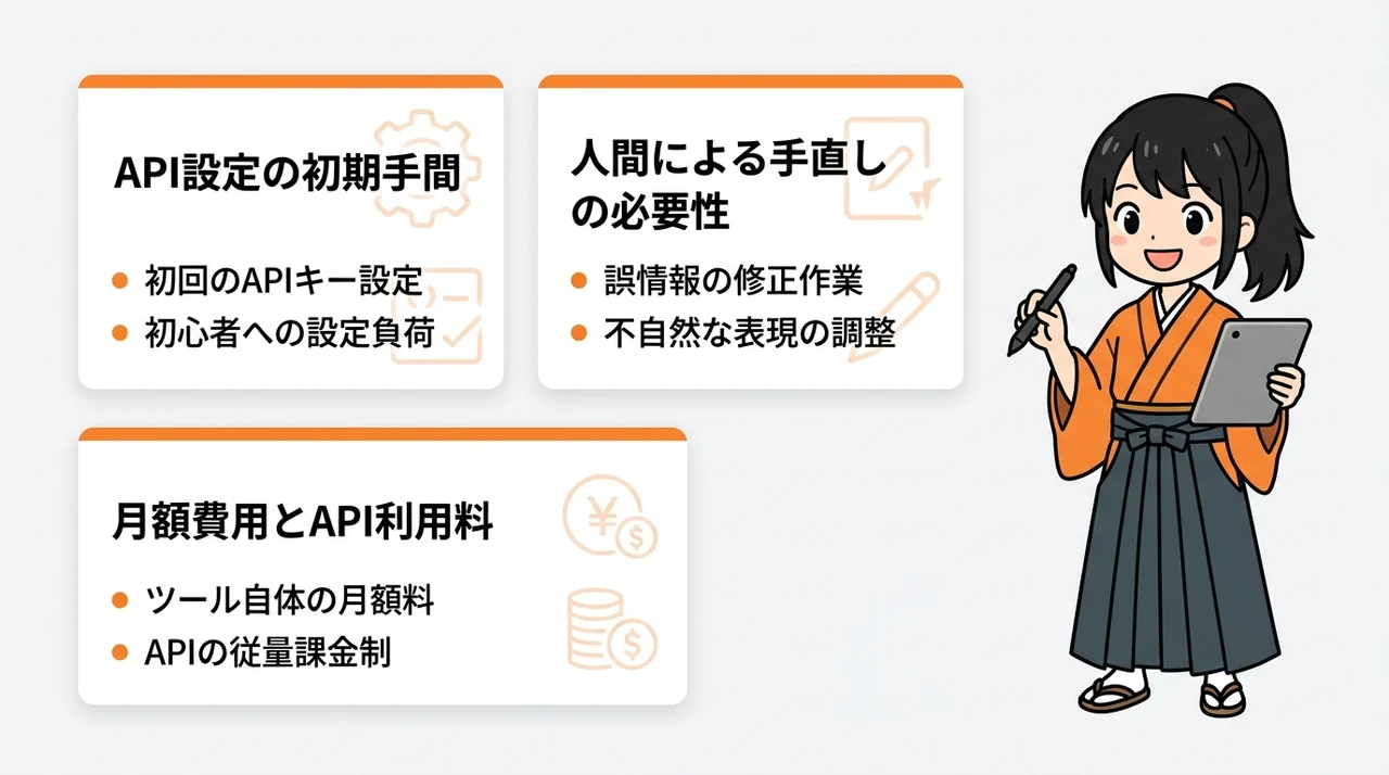 AI維新writerの購入前に知るべきデメリット